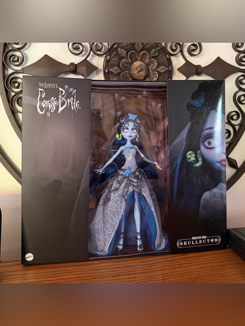 Monster High Skullector Tim Burton Corpse Bride Emily Mattel Doll New